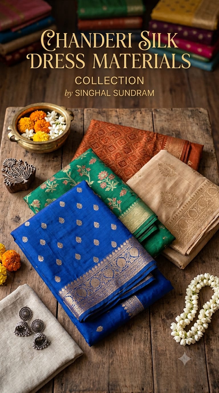 Maharani – Luxury Chanderi Dress Material