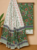 Pure Cotton Dress Material with Printed Cotton Dupatta