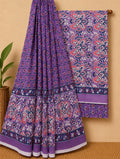 Pure Cotton Dress Material with Printed Cotton Dupatta