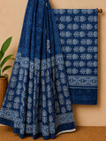 Traditional Pure Cotton Unstitched Dress Material For Ethnic Salwar Suit