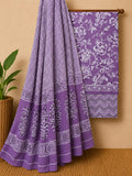 Traditional Pure Cotton Unstitched Dress Material For Ethnic Salwar Suit