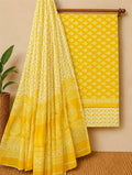 Premium Quality Pure Cotton Floral Print Dress Material For Women