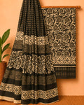 Pure Cotton Unstitched Dress Material Salwar Suit Set With Dupatta