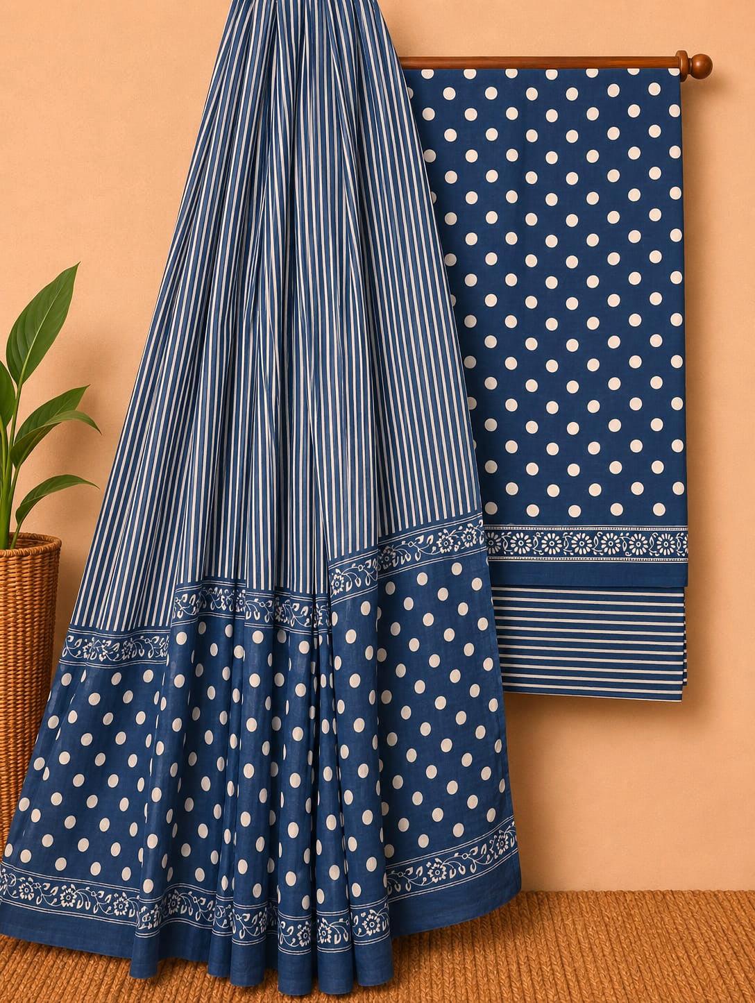 Super Soft Pure Cotton Dress Material With Mulmul Cotton Dupatta