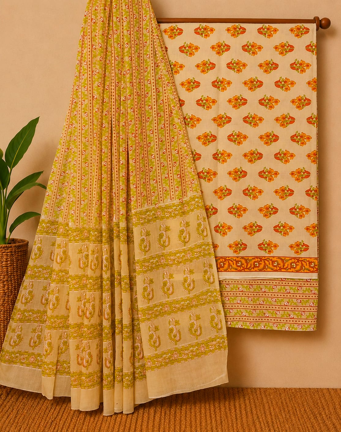 Super Soft Pure Cotton Dress Material With Mulmul Cotton Dupatta