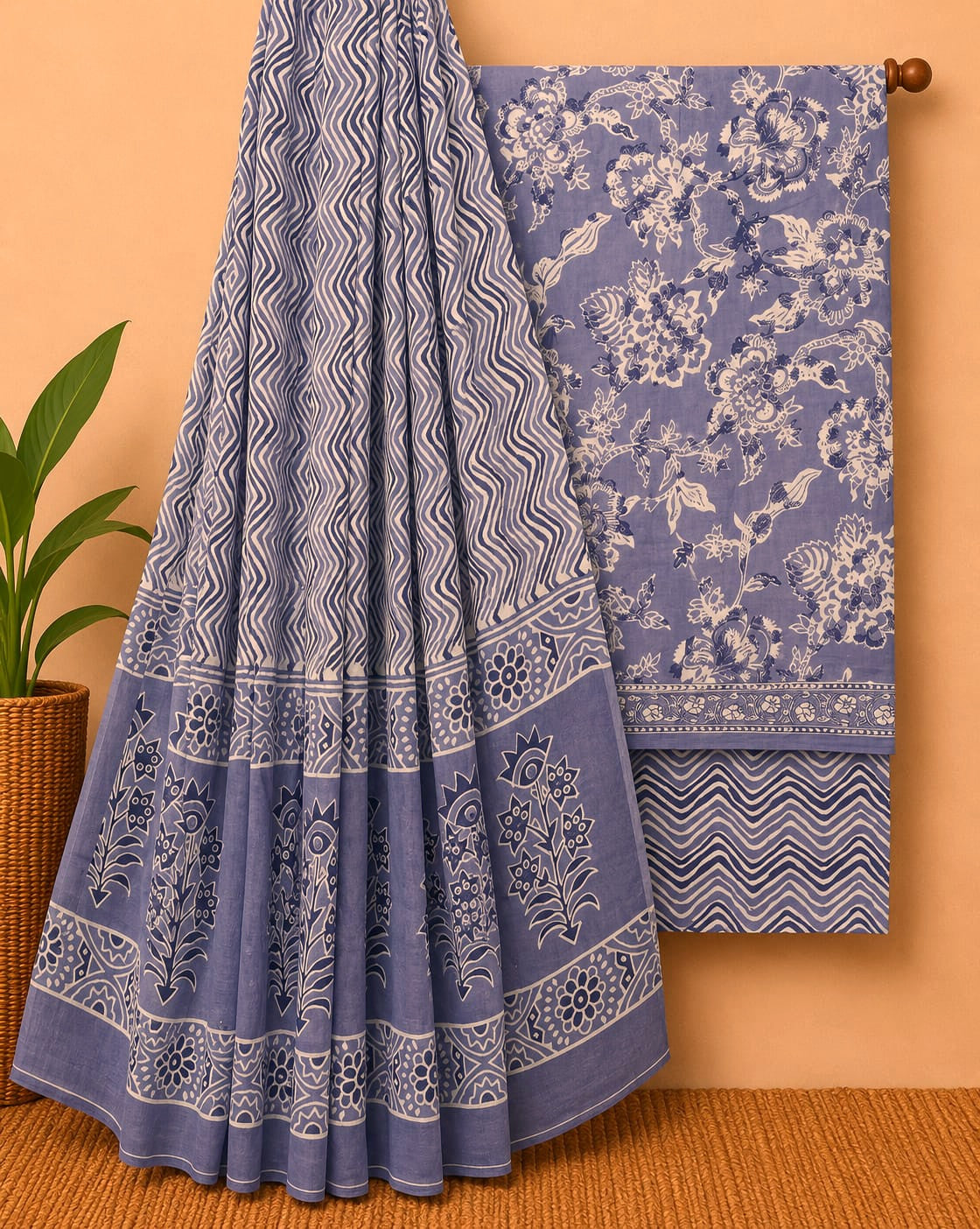 Super Soft Pure Cotton Dress Material With Mulmul Cotton Dupatta