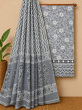 Traditional Pure Cotton Unstitched Dress Material For Ethnic Salwar Suit