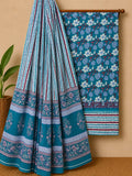 Premium Quality Pure Cotton Floral Print Dress Material For Women
