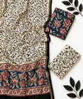 👑 Royal Opulence: Exquisite Chanderi Silk Unstitched Suit Set 👑